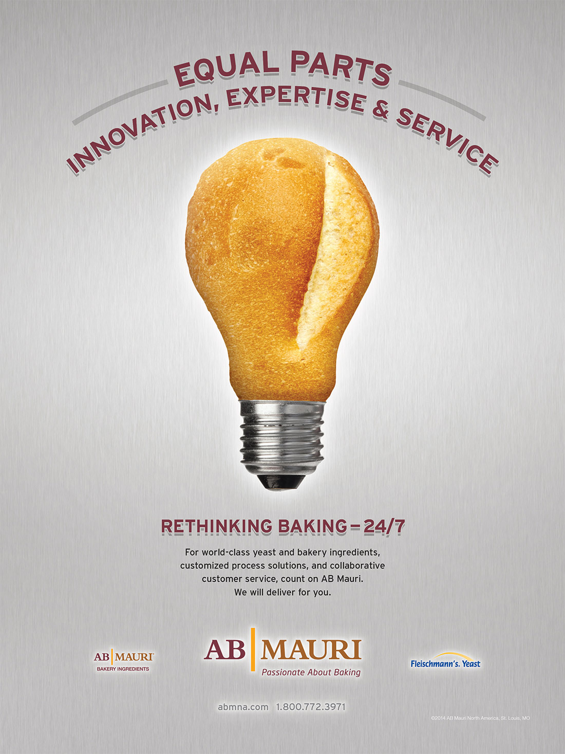 AB Mauri Print Ad Series - Phoenix Creative Co.